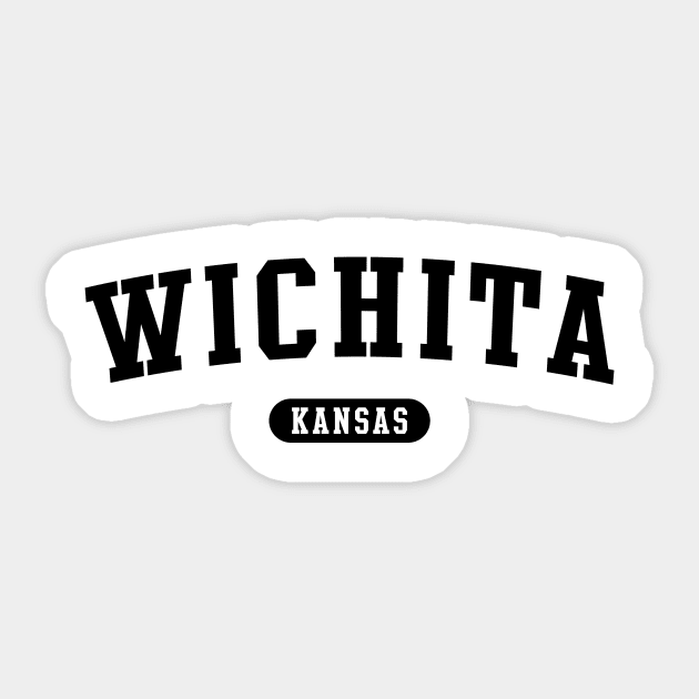 Wichita, KS Sticker by Novel_Designs